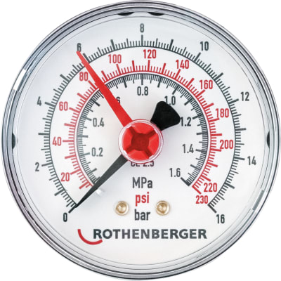 ROTHENBERGER 1500002677 Detección de fugas Rotest GW Digital V3 Gas/Agua