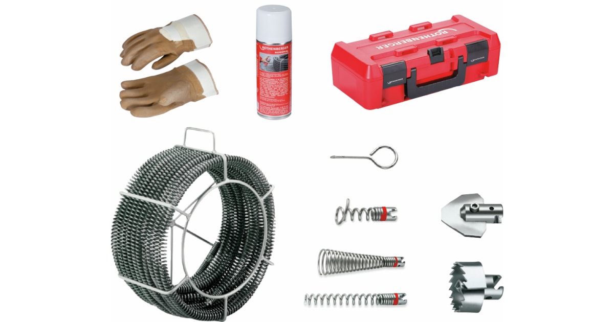 ROTHENBERGER Spiralen- & Werkzeugset Standard – 16-22 Mm 