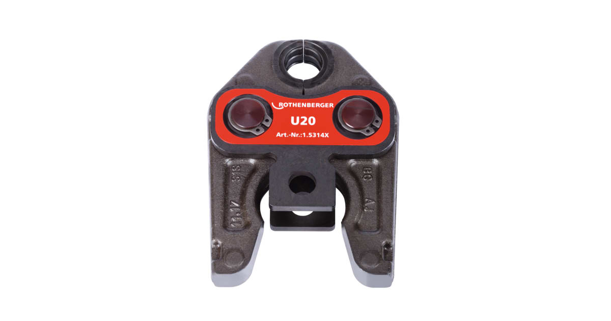 Rothenberger Morsetto Prensato TH20 Compatto - Per Lavori Di Serramenti E Fai Da Te