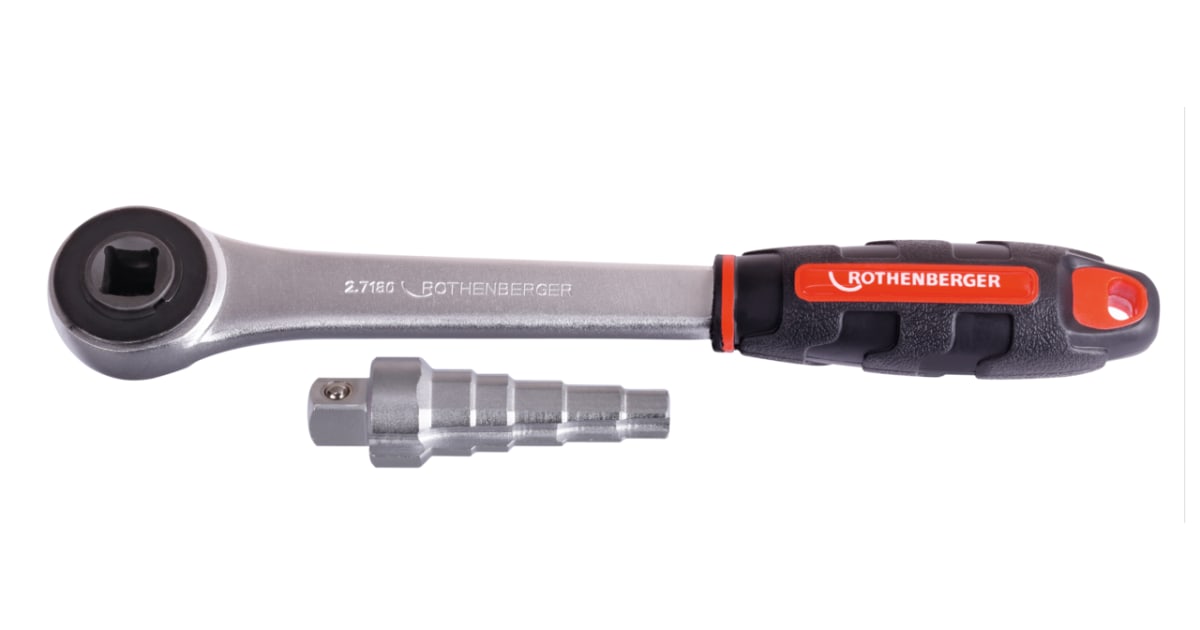 Stufenschlüssel (7.3285) m. Ratsche | Stufenschlüssel | ROTHENBERGER 