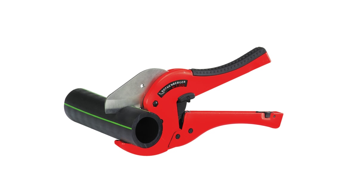 Cesoie Per Tubi In Plastica ROTHENBERGER - Taglio Fino A 42mm, Lama In Acciaio Inox | Con Staffa Di Sicurezza - Foto 9