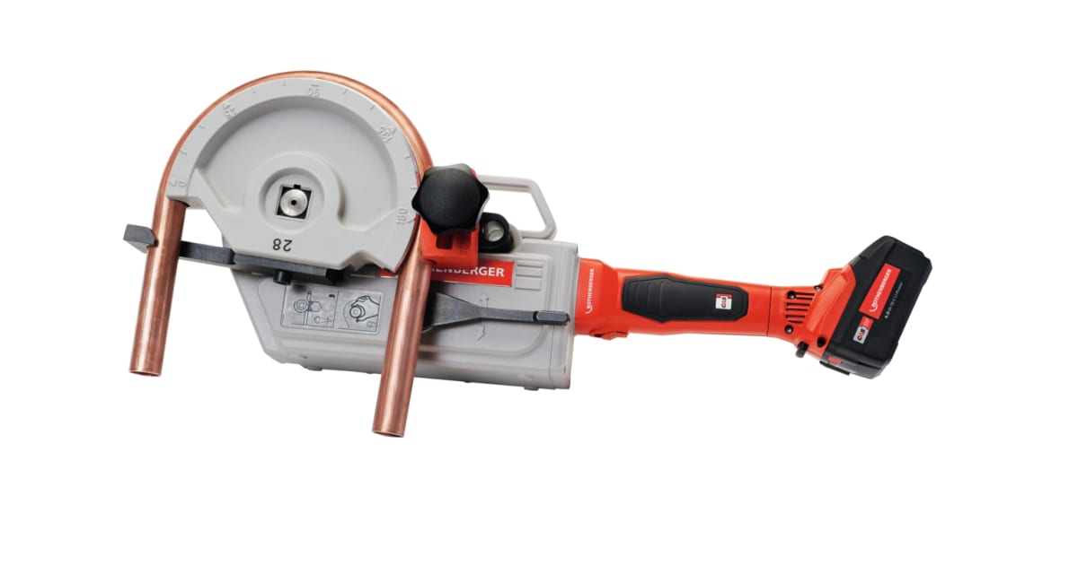 ROBEND 4000E 4Ah Set,15-18-22-28mm | Rohrbiegemaschinen | ROTHENBERGER 