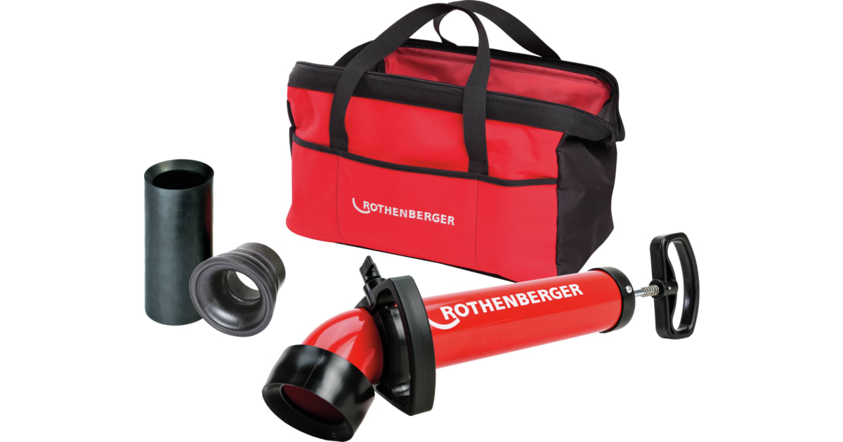 ROPUMP SUPER PLUS Set m. Adapter breit | Rohrreinigungsgeräte 