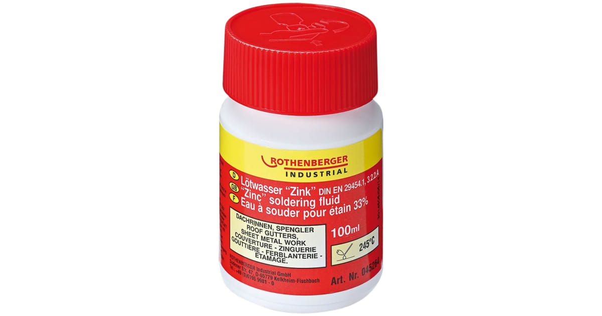 SW-Stahl Lötwasser 50ml - Nach DIN EN 29454-1 In Kunststofflasche