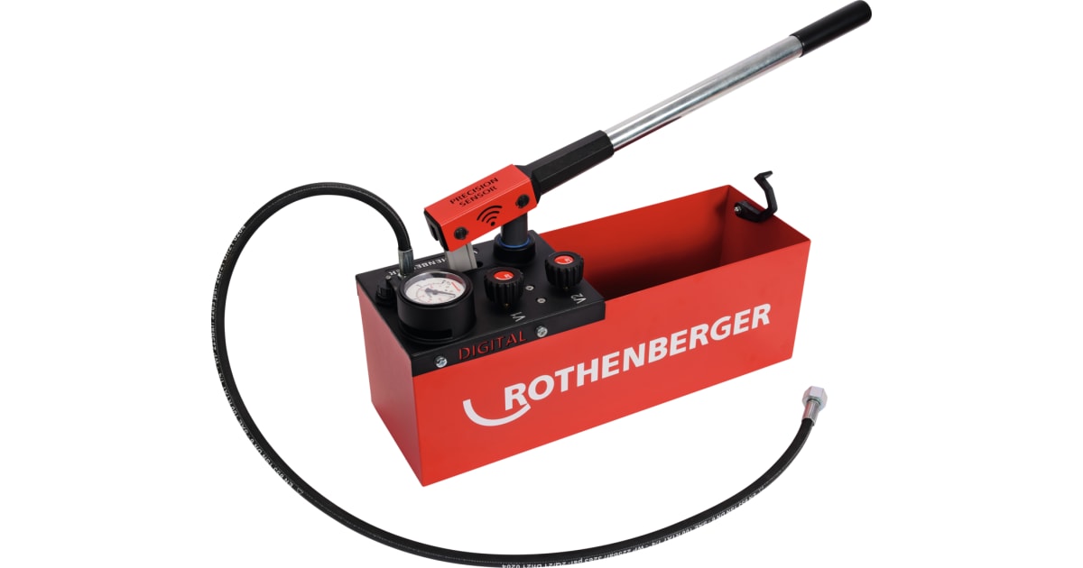RP 50 digital | Water pressure testing | ROTHENBERGER