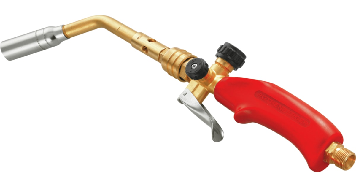 AIRPROP Set m.Brenner 19mm+2.5m Hose | Cylinder brazing | ROTHENBERGER