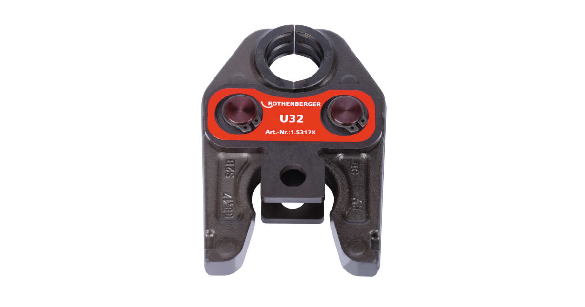 Press jaw standard, U32 | Press jaws standard | ROTHENBERGER