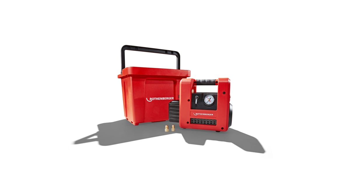 Rothenberger ROAIRVAC R32 - Pompe Da Vuoto Per Refrigerante, 230V - Foto 7
