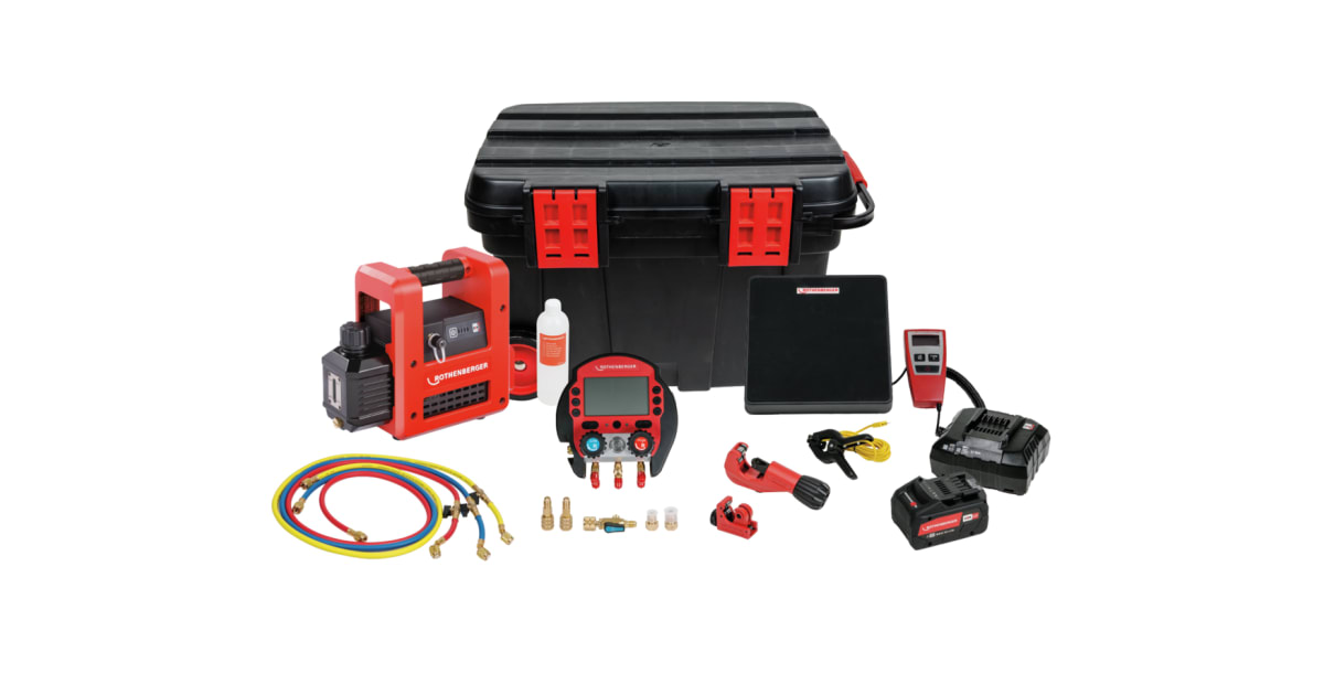 ROCADDY 120, R32 CL digital | Universal set | ROTHENBERGER