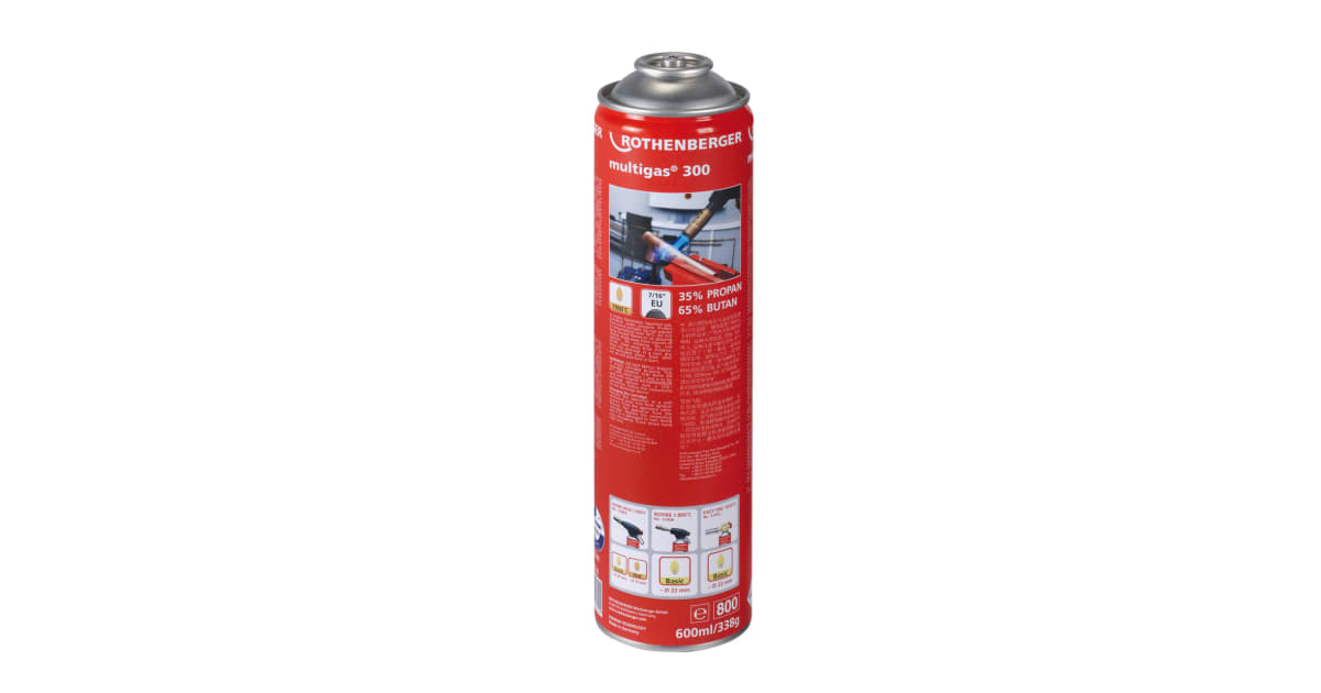 Multigaz 300 Cartouches de gaz, 7/16 »-UE, version A | Cartouches ...