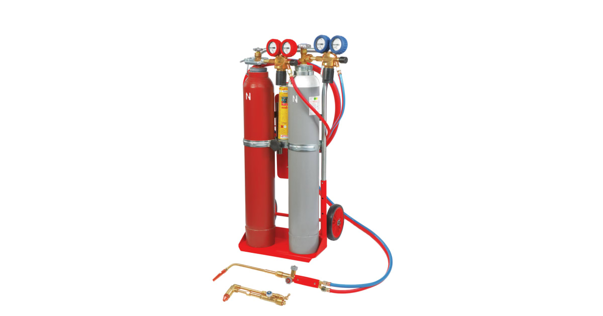 RE 17 AMS 10/10, with 10 l bottles, 3.0 50 mm cutting range Oxy