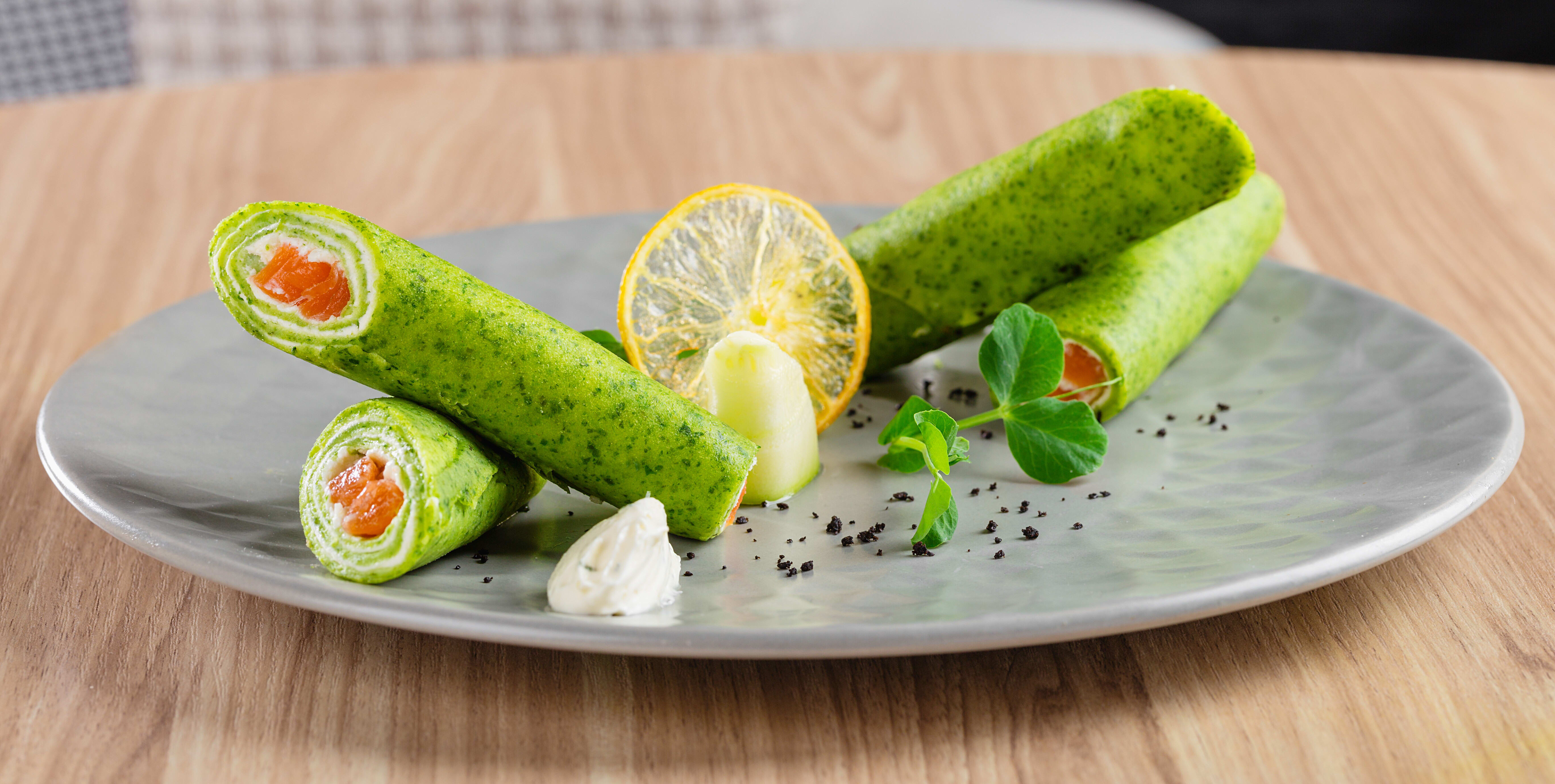 Kräuter-Crêpes