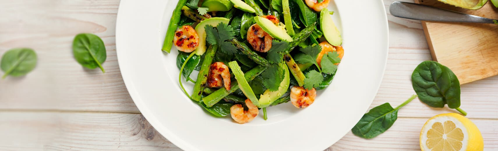 Grüner Spargelsalat