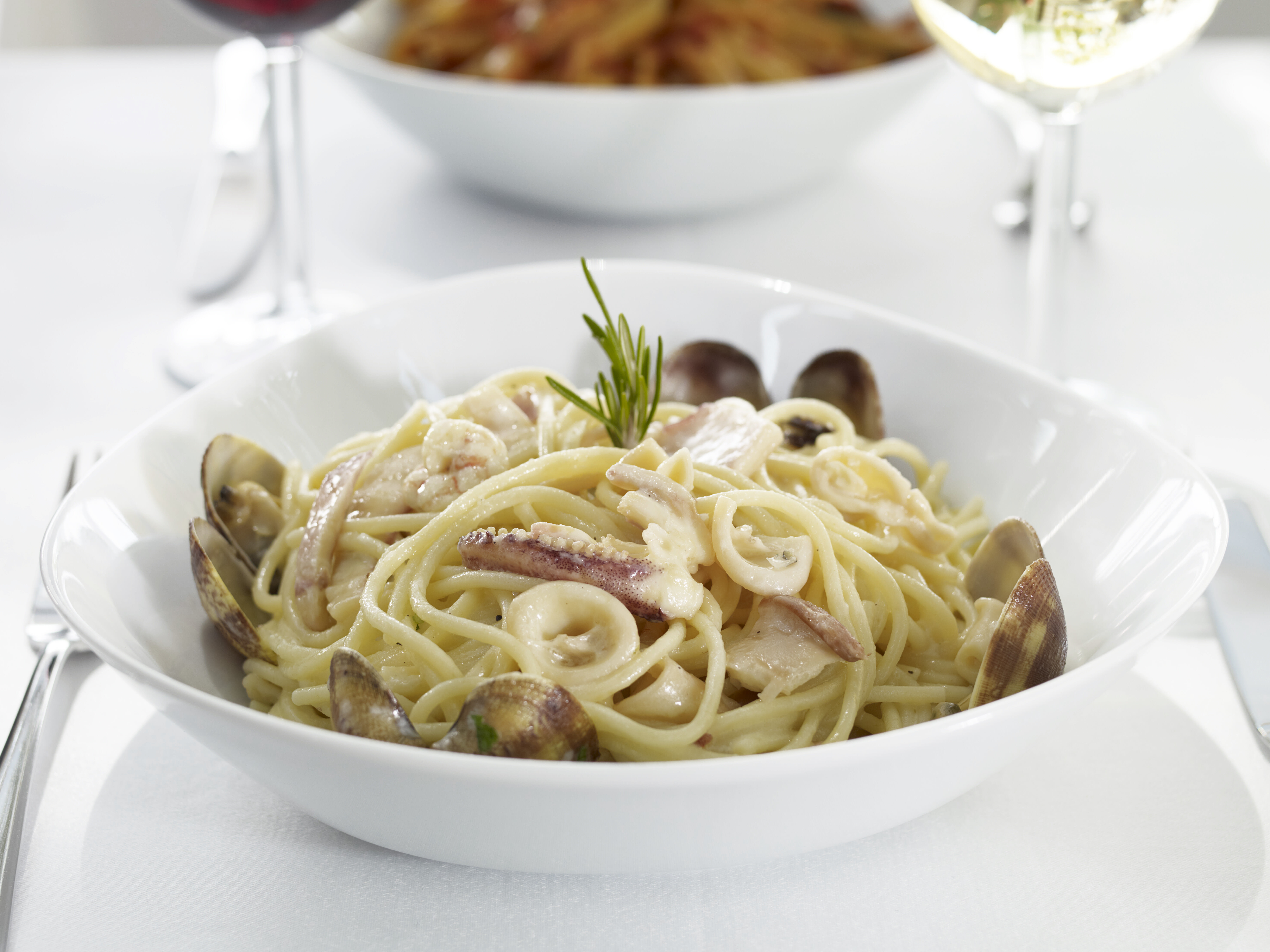 Pasta mit Meeresfrüchten