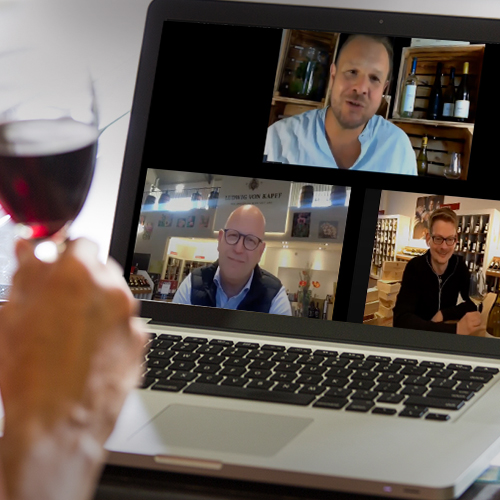 Online-Weinproben