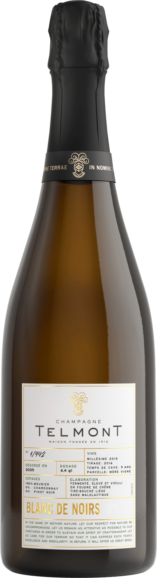Telmont Champagner Brut Blanc de Noirs
