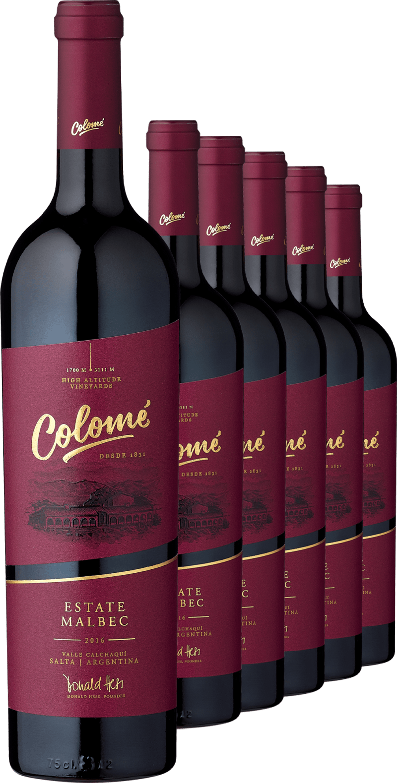 2021 Colomé Estate Malbec im 6er-Vorratspaket (4,5 l)