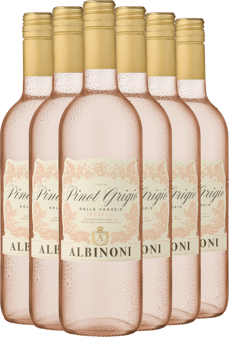 2025 Albinoni Pinot Grigio Rosato im 6er-Vorratspaket (4,5 l)