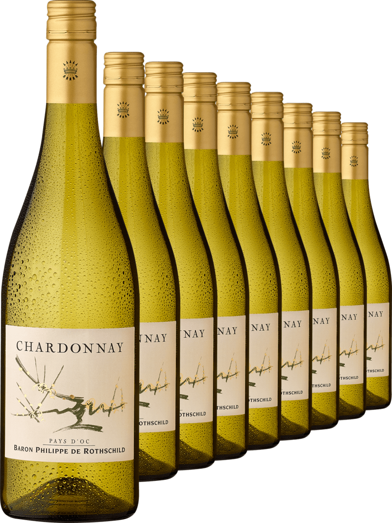 2025 Baron Philippe de Rothschild Chardonnay im 9er-Vorratspaket (6,75 l)