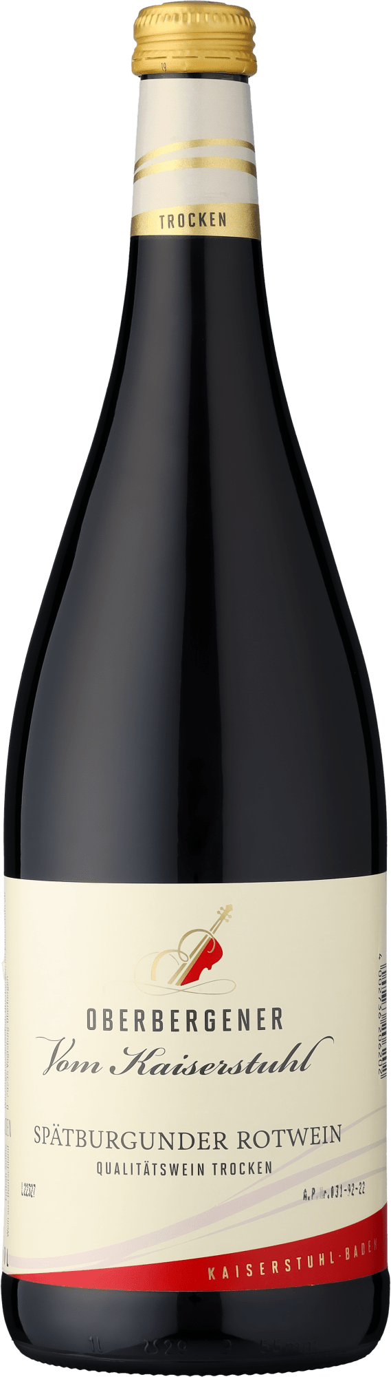 Oberbergener Vom Kaiserstuhl Spätburgunder (1 l)