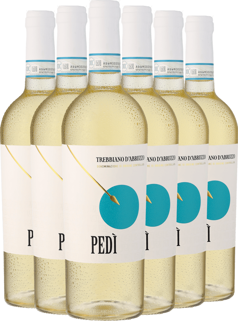 2025 Fantini »Pedi« Trebbiano d’Abruzzo im 6er-Vorratspaket (4,5 l)