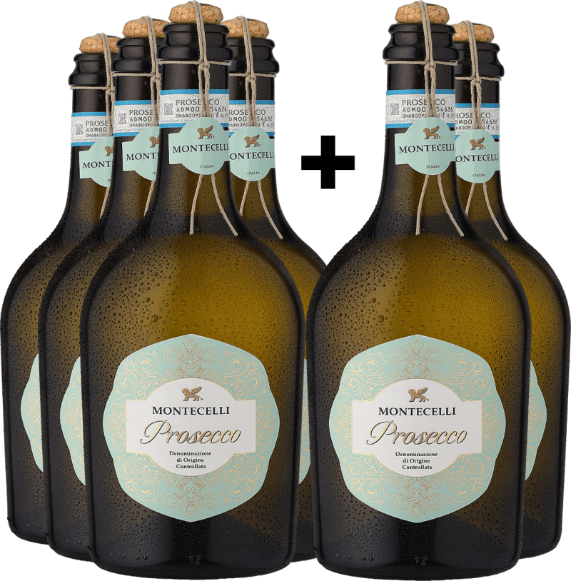 4+2-PAKET Montecelli Prosecco (6 × 0,75 l)