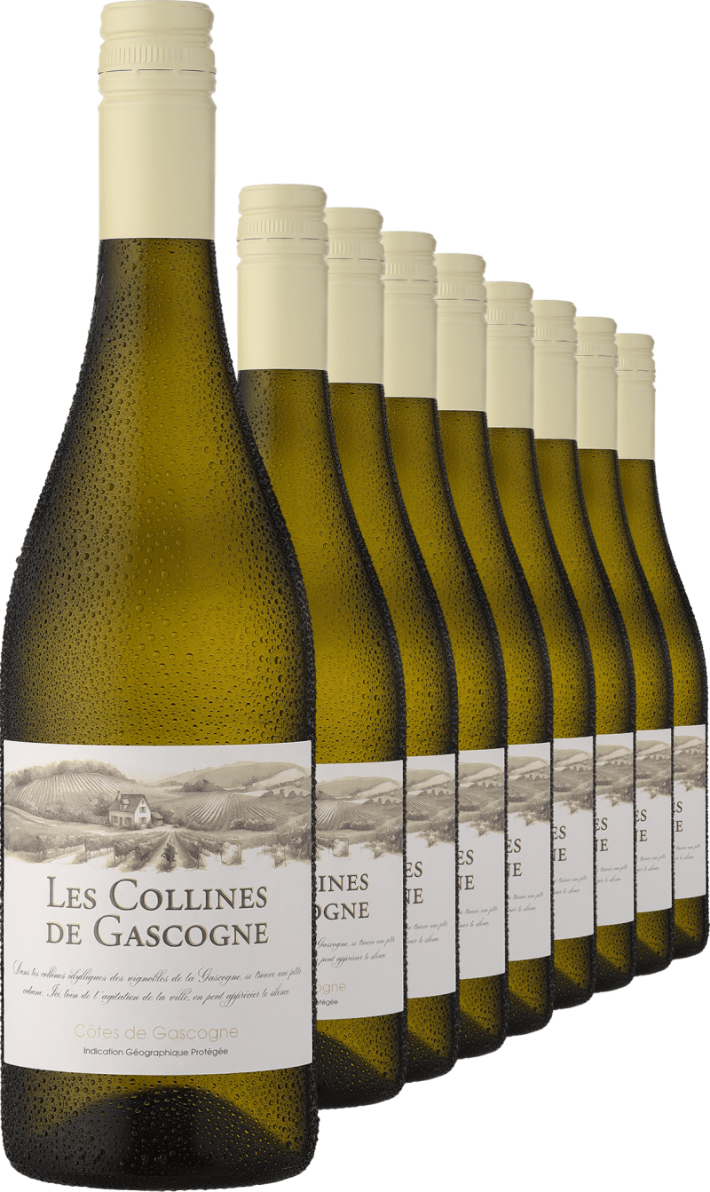 2024 »Les Collines de Gascogne« Blanc im 9er-Vorratspaket (6,75 l)