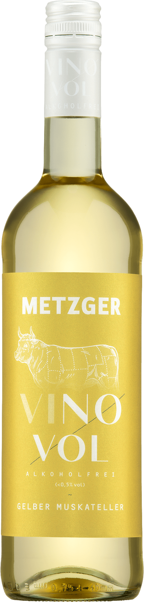 Metzger »Vinovol« Gelber Muskateller Alkoholfrei