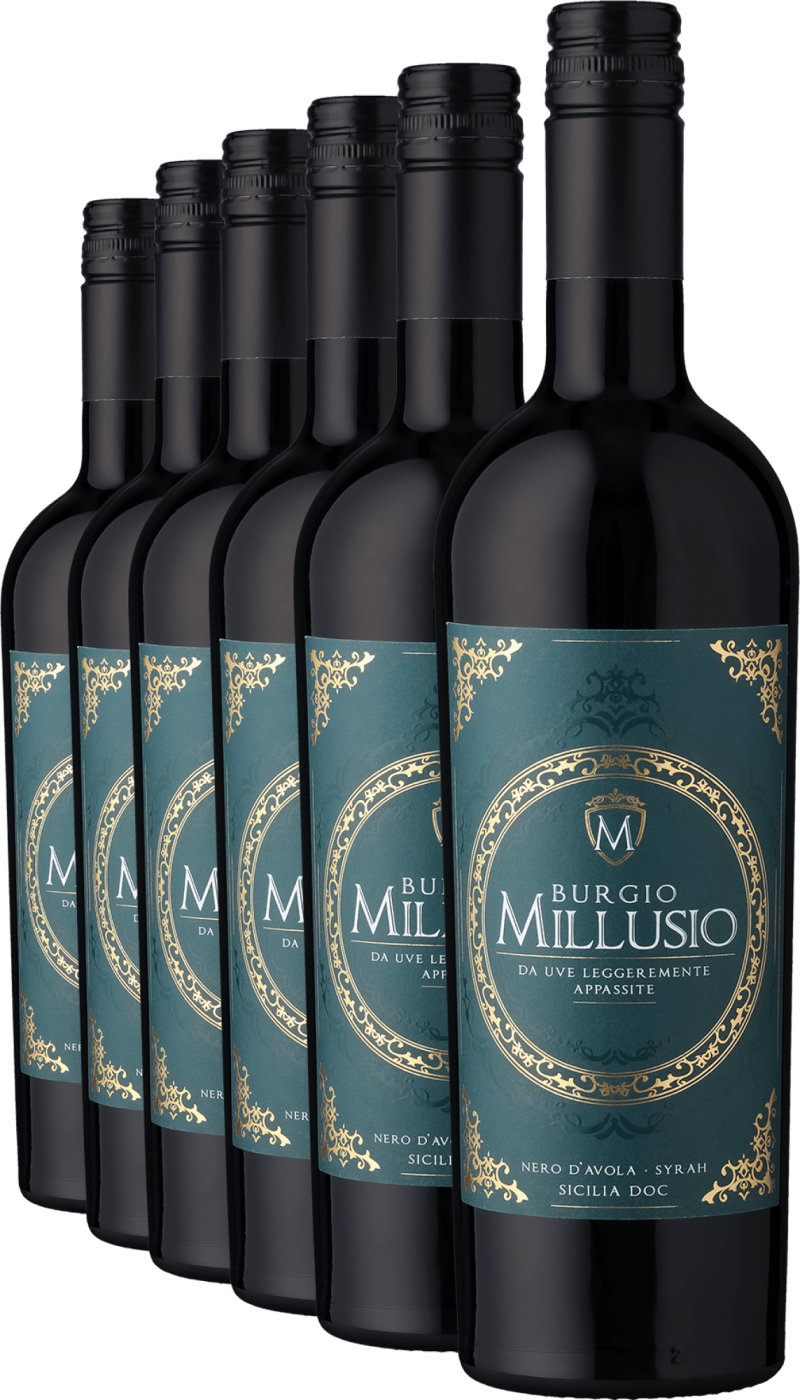 2023 Burgio Millusio Nero d’Avola Syrah – Bio im 6er-Vorratspaket (4,5 l)