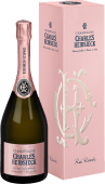 Charles Heidsieck Champagner Rosé Réserve in Geschenkverpackung