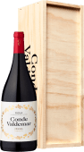 2019 Conde Valdemar Crianza in der 1,5l Magnumflasche in der Holzkiste