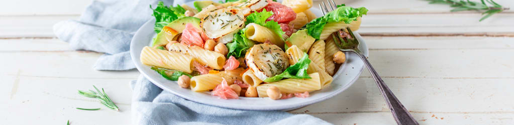 Tortiglioni-Salat mit Pomelo
