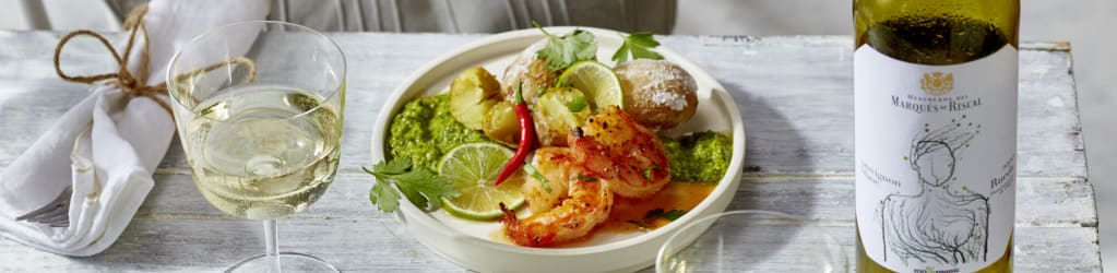 Knoblauch-Scampi