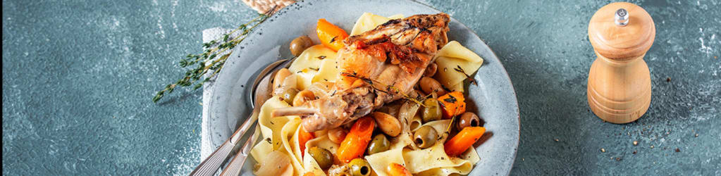 Pappardelle mit Kaninchen