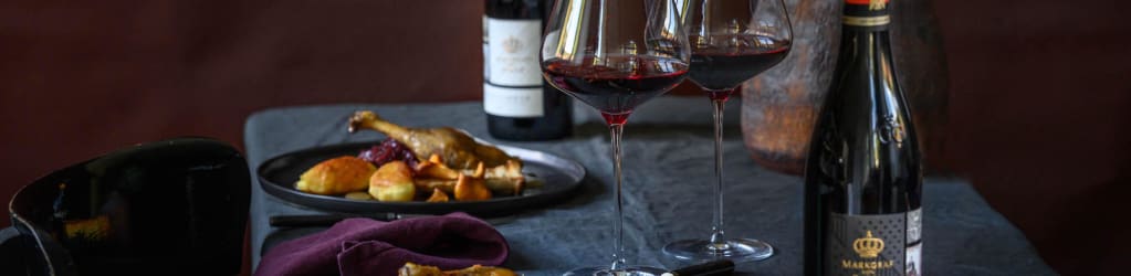 Ente mit glasiertem Rotkraut