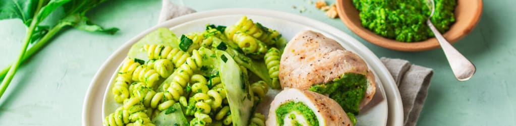 Bärlauchpesto-Involtini