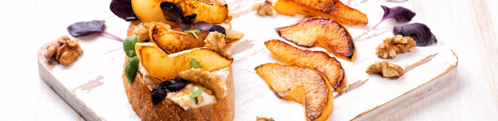 Birnen-Nuss-Crostini