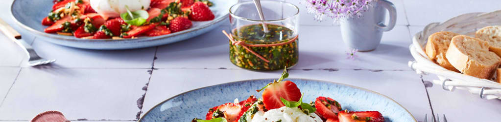 Erdbeer-Caprese