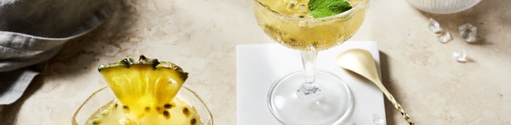 Passionsfrucht-Cocktail