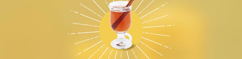Glühwein mit einem Schuss Cointreau