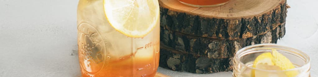 Spritziger Zitronen-Eistee