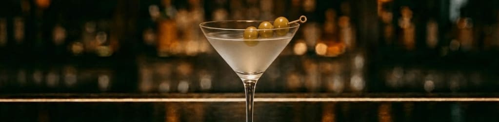 Dirty Vodka Martini