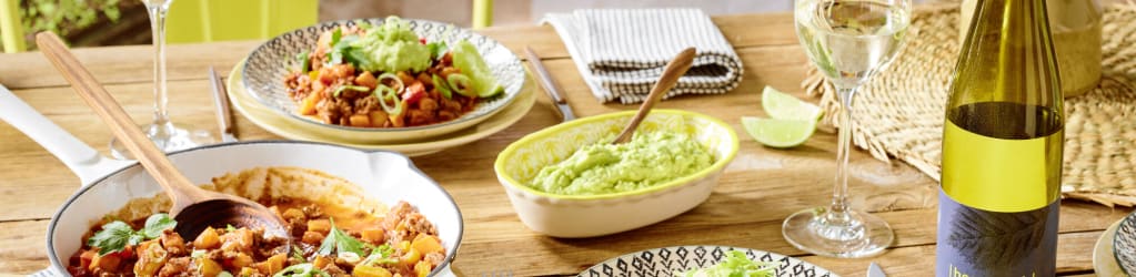 Süßkartoffel-Paprikapfanne