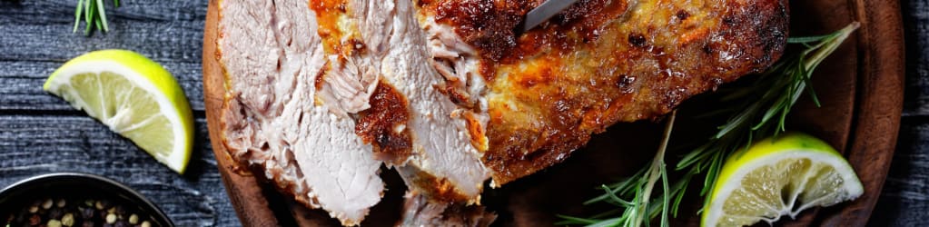 Steak mit Rosmarin-Senf-Kruste