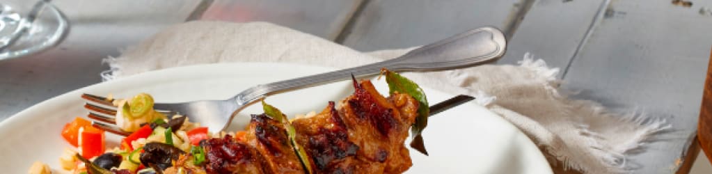 Spanische Nacken-Spieße