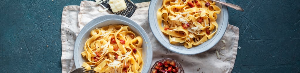Fettuccine alla Carbonara