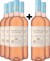 4+2-PAKET Doppio Passo Rosato »Alternativa« Alkoholfrei