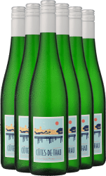 2024 Carte Postale Côtes de Thau Blanc im 6er-Vorratspaket