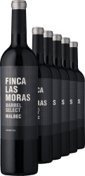 2025 Finca Las Moras Barrel Select Malbec im 6er-Vorratspaket