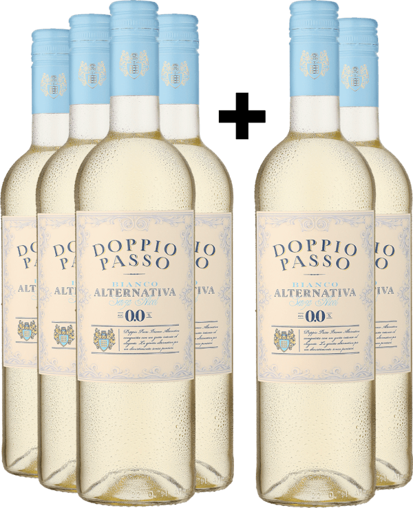 4+2-PAKET Doppio Passo Bianco »Alternativa« Alkoholfrei